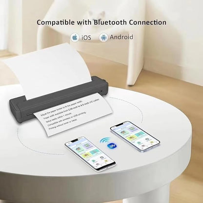 Imprimante Portable Bluetooth Rechargeable A4