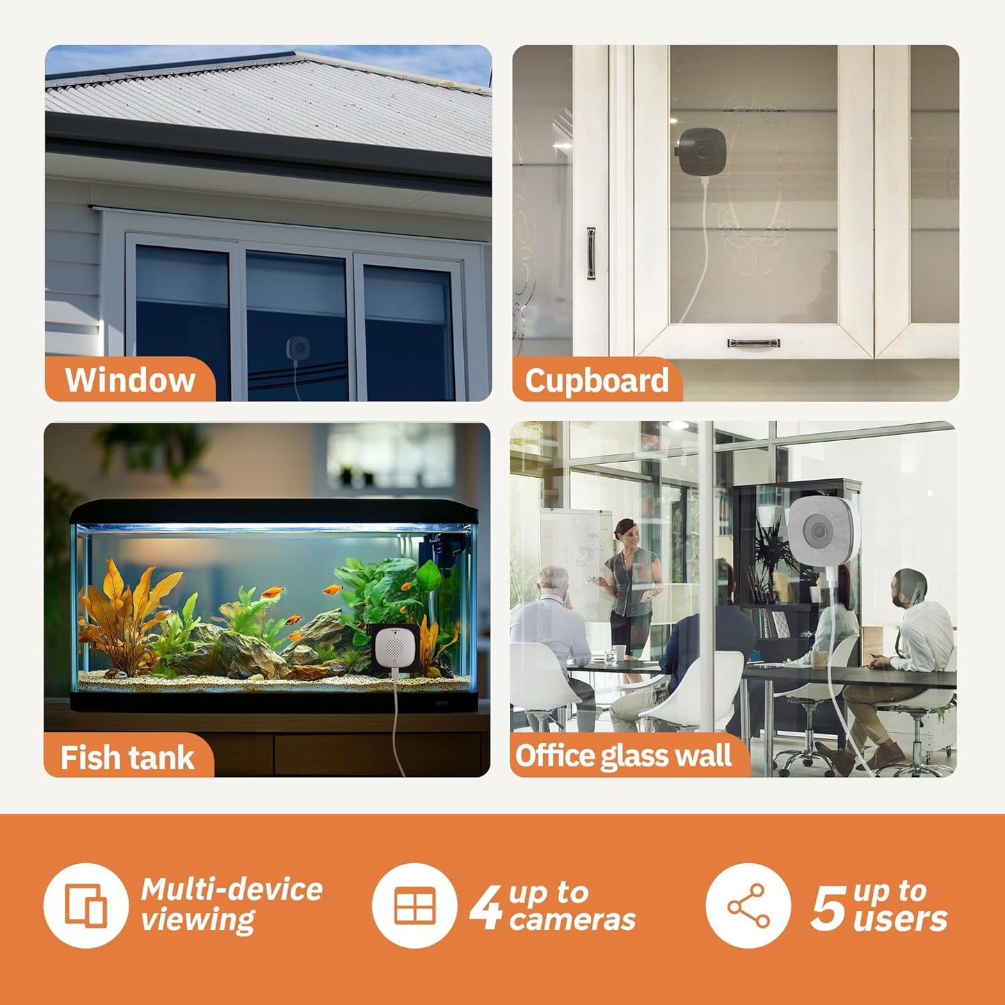 Caméra de Sécurité Girafit 3 MP 2K