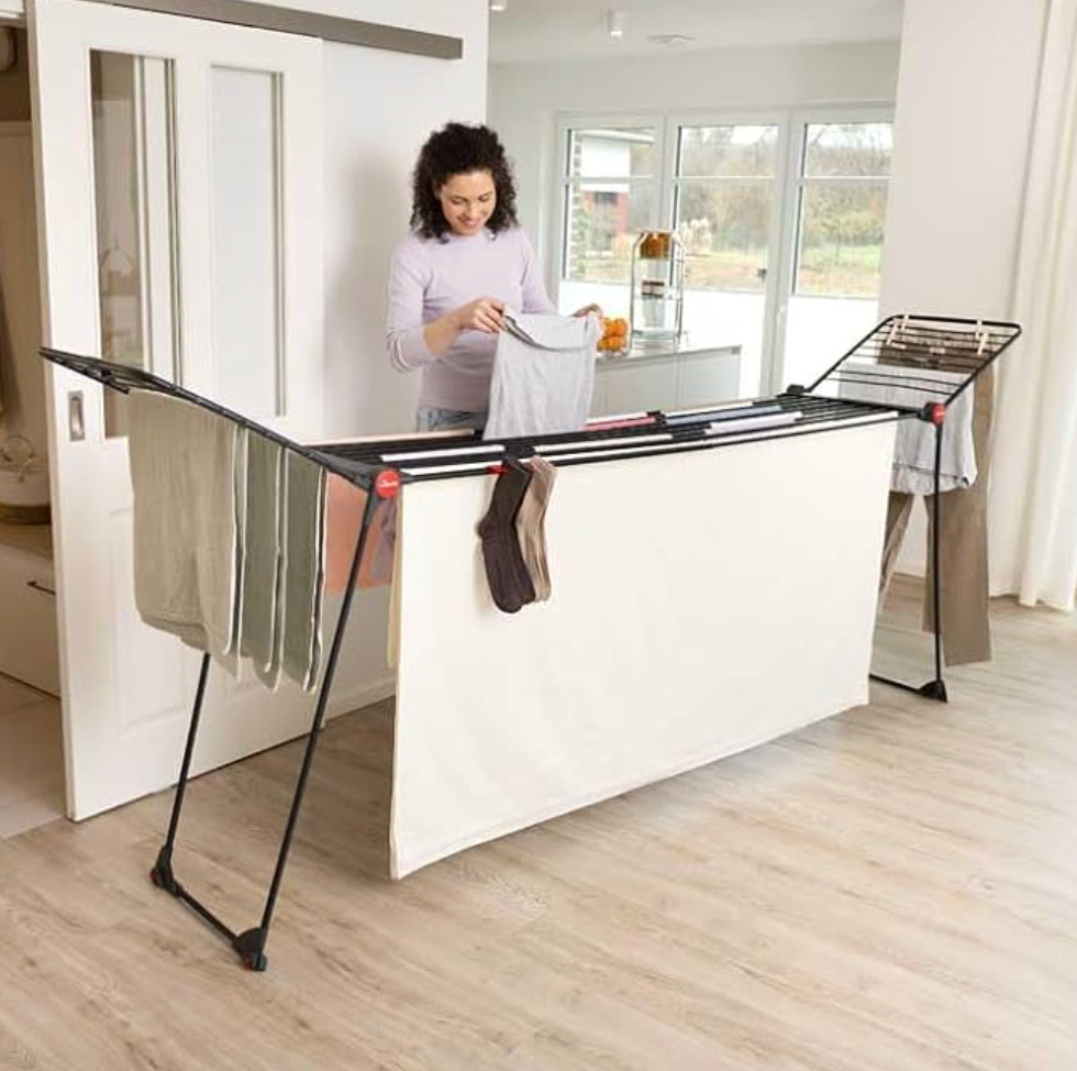 Vileda Infinity Flex Ultimate – Séchoir Télescopique de Grande Capacité