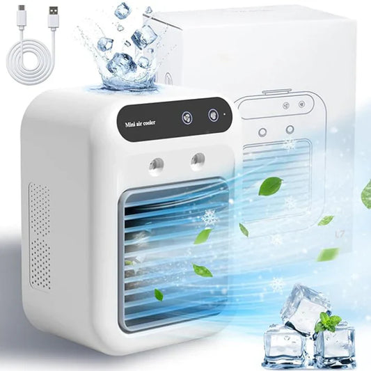 Climatiseur Mini Portable avec Fonction de Refroidissement et d'Humidification